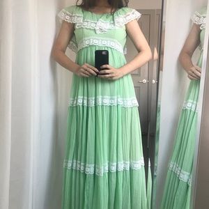 Vintage 70s prairie dress